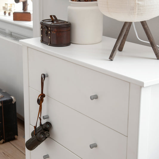 Hoppekids CHRISTIAN dresser with 4 drawers, White