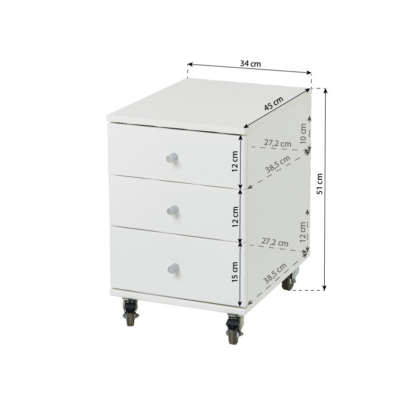 Hoppekids JONAS Drawer section on wheels