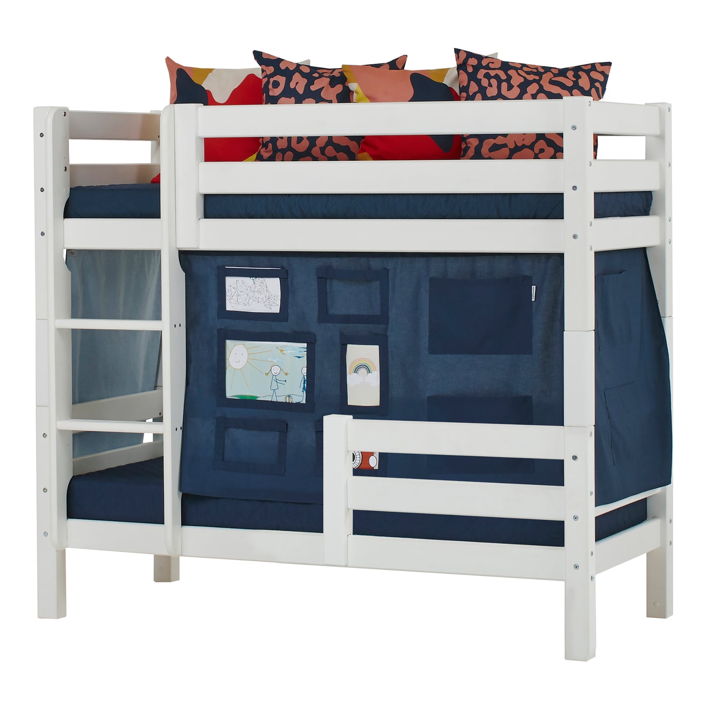 Hoppekids ECO Luxury Bunk bed with two bed rails