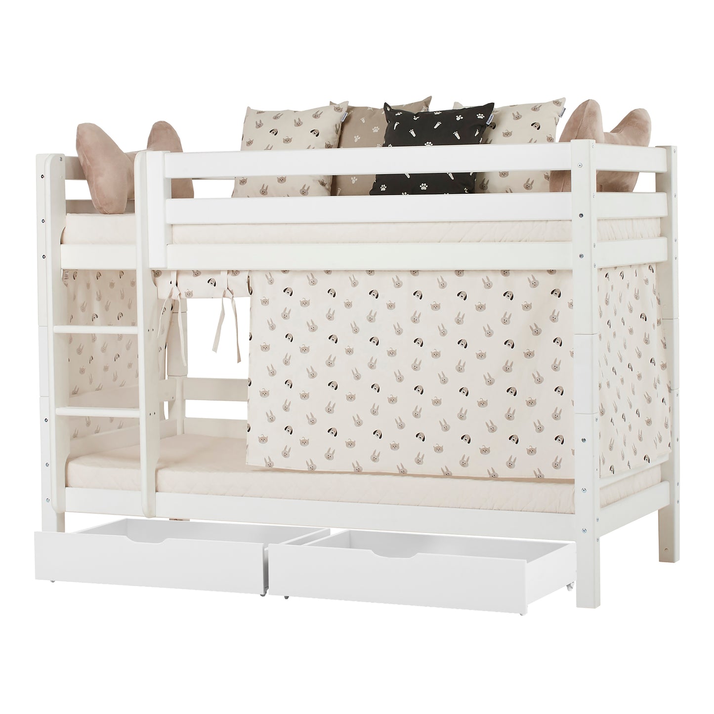 Hoppekids ECO Luxury Bunk bed Flexible slat frame