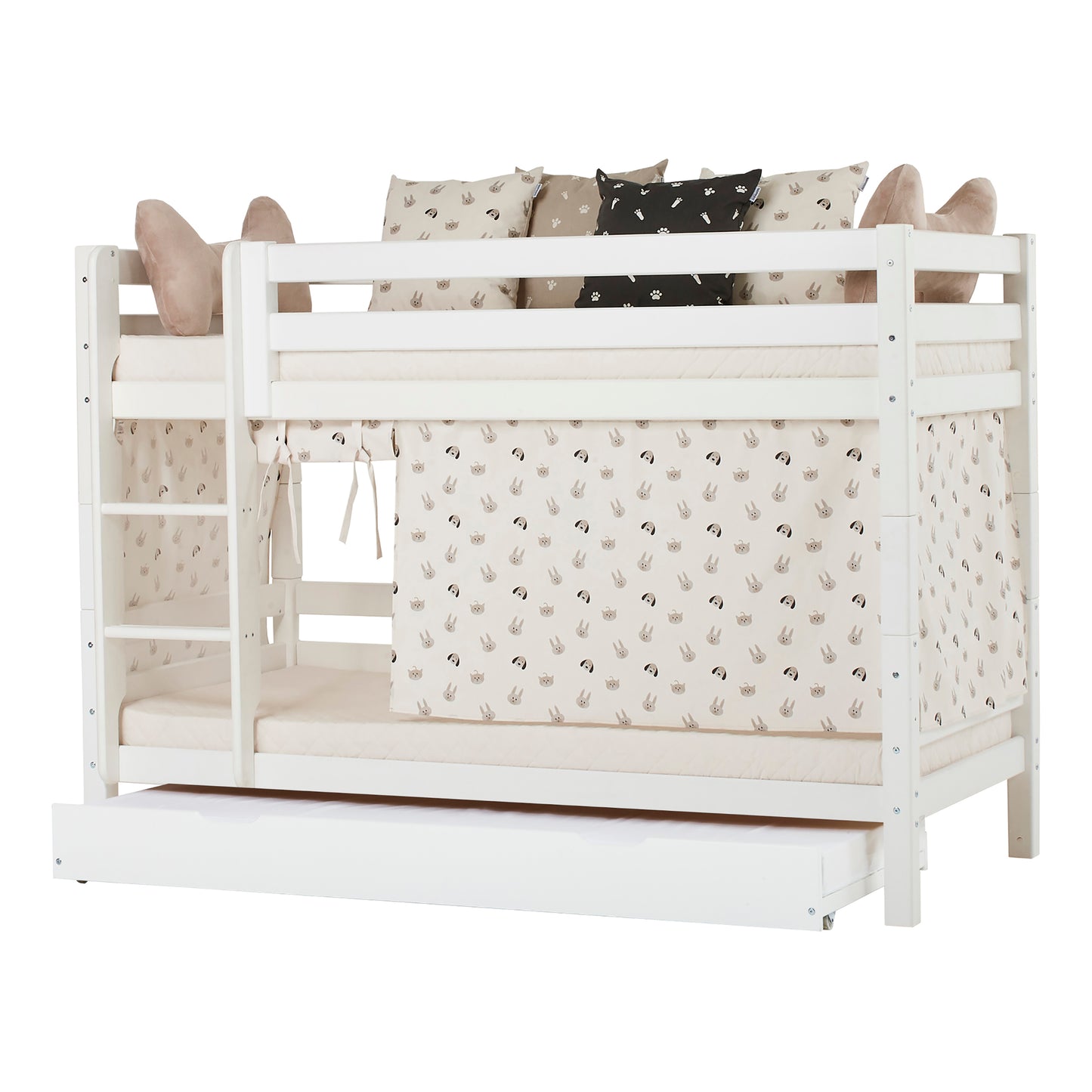 Hoppekids ECO Luxury Bunk bed Flexible slat frame