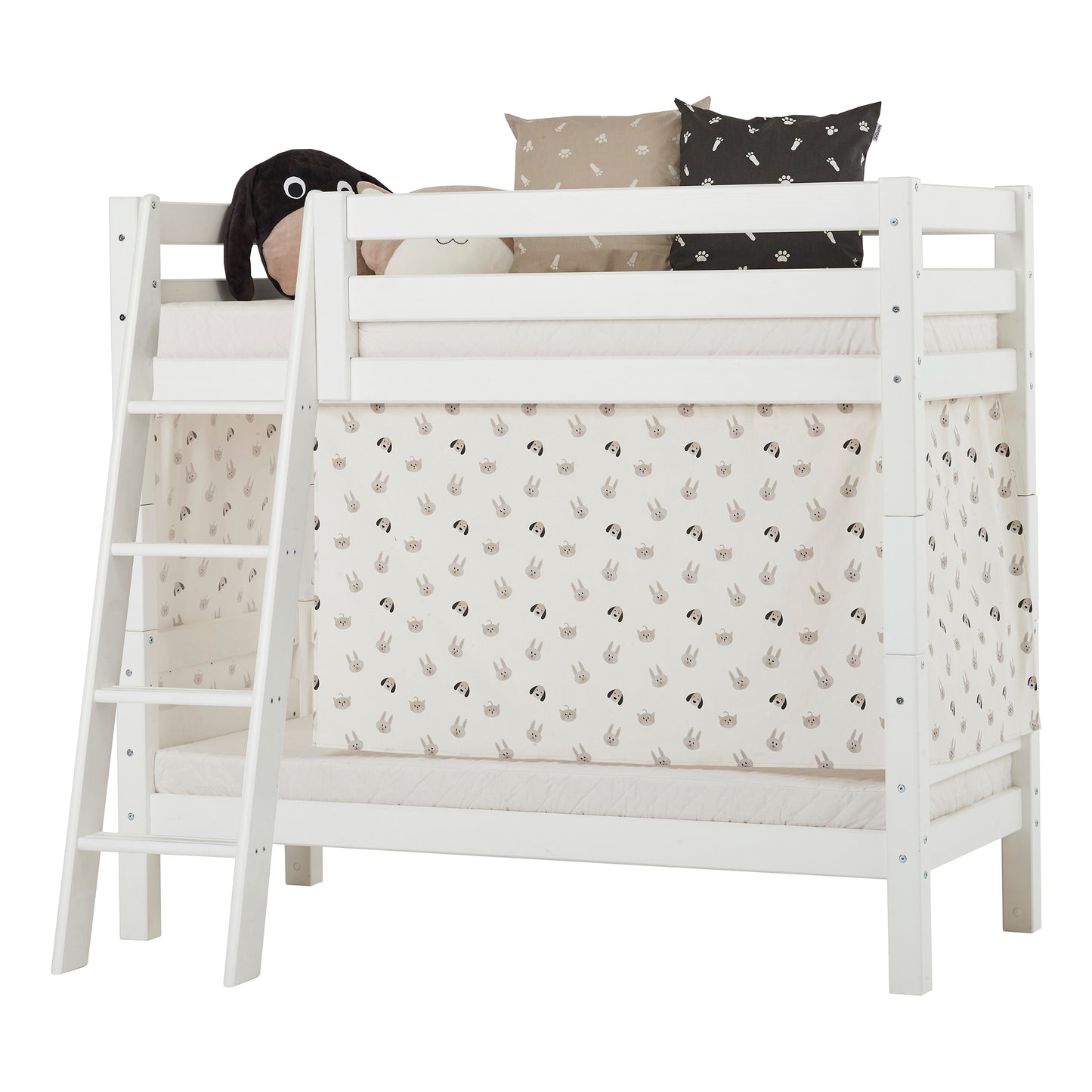 Hoppekids ECO Luxury Bunk bed with slanted ladder