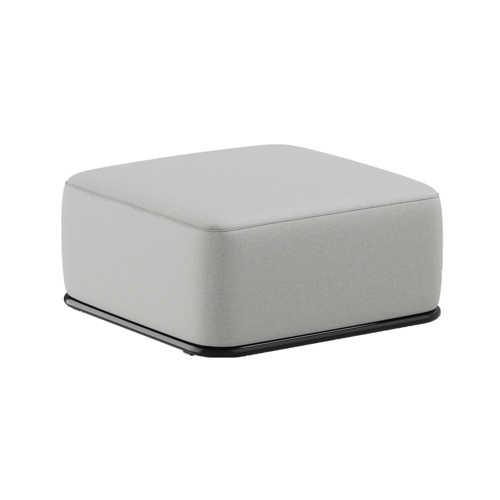 Pouf Straw modulare M - grigio