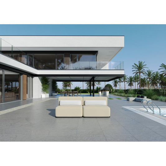 Divano due posti Straw - Beige