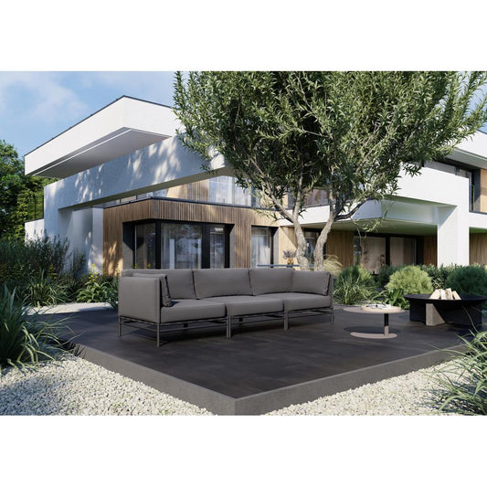 Divano Dandy 3 posti - grigio scuro