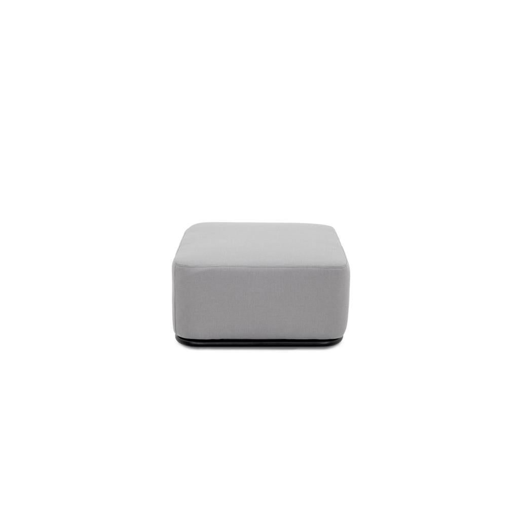 Pouf Straw modulare M - grigio