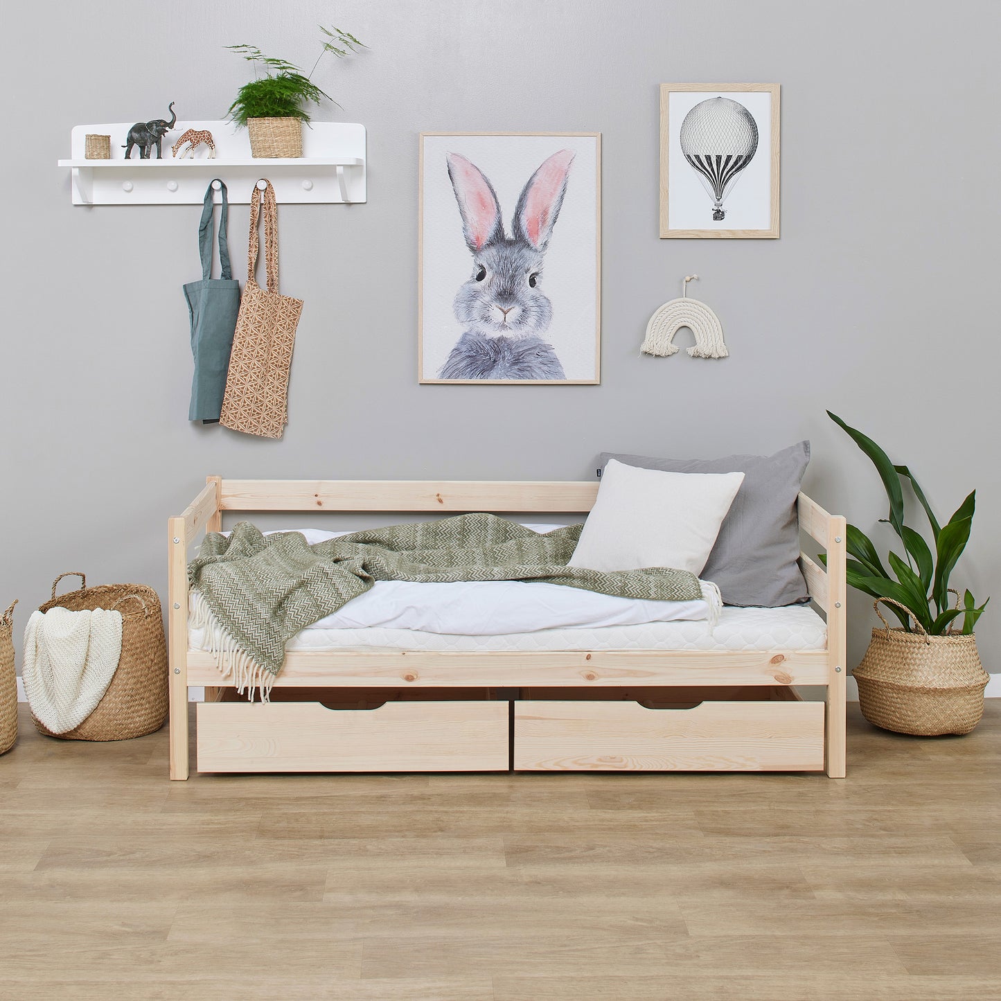 HOPPEKIDS ECO Comfort junior bed with drawers