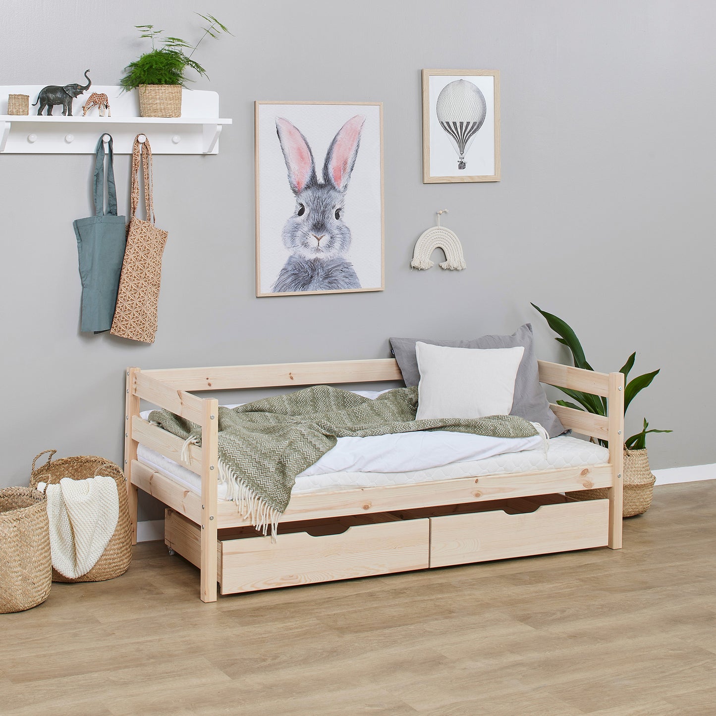 HOPPEKIDS ECO Comfort junior bed with drawers