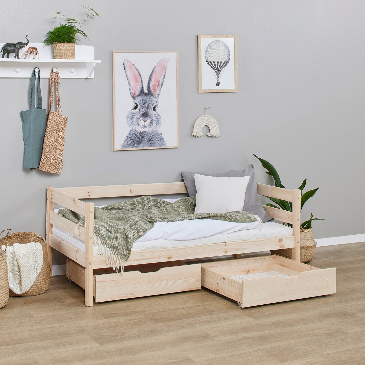 HOPPEKIDS ECO Comfort junior bed with drawers