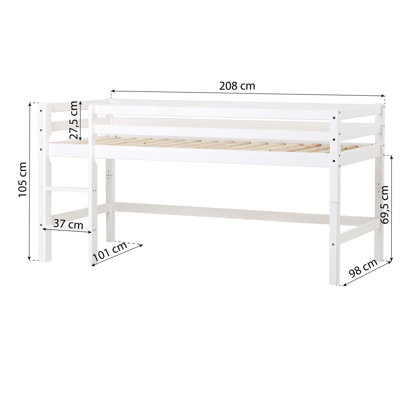 Hoppekids ECO Dream module for half high bed