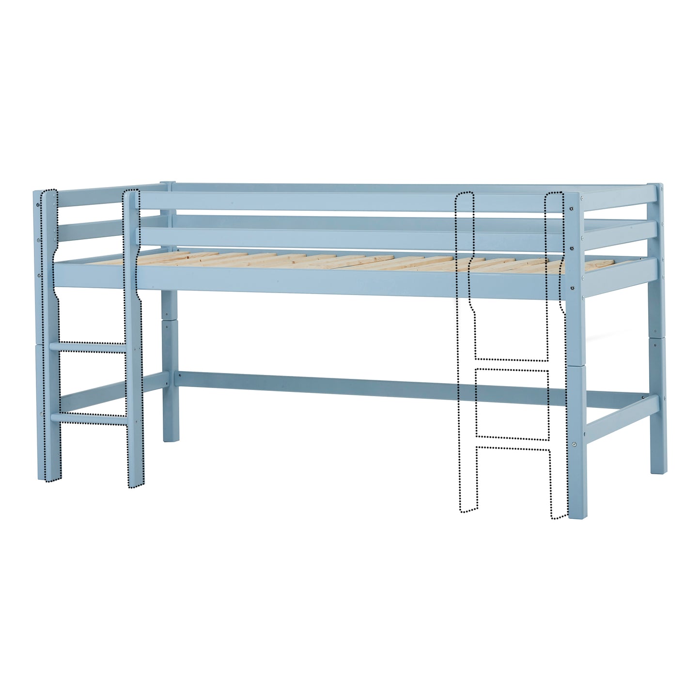 Hoppekids ECO Dream My Color half high bed