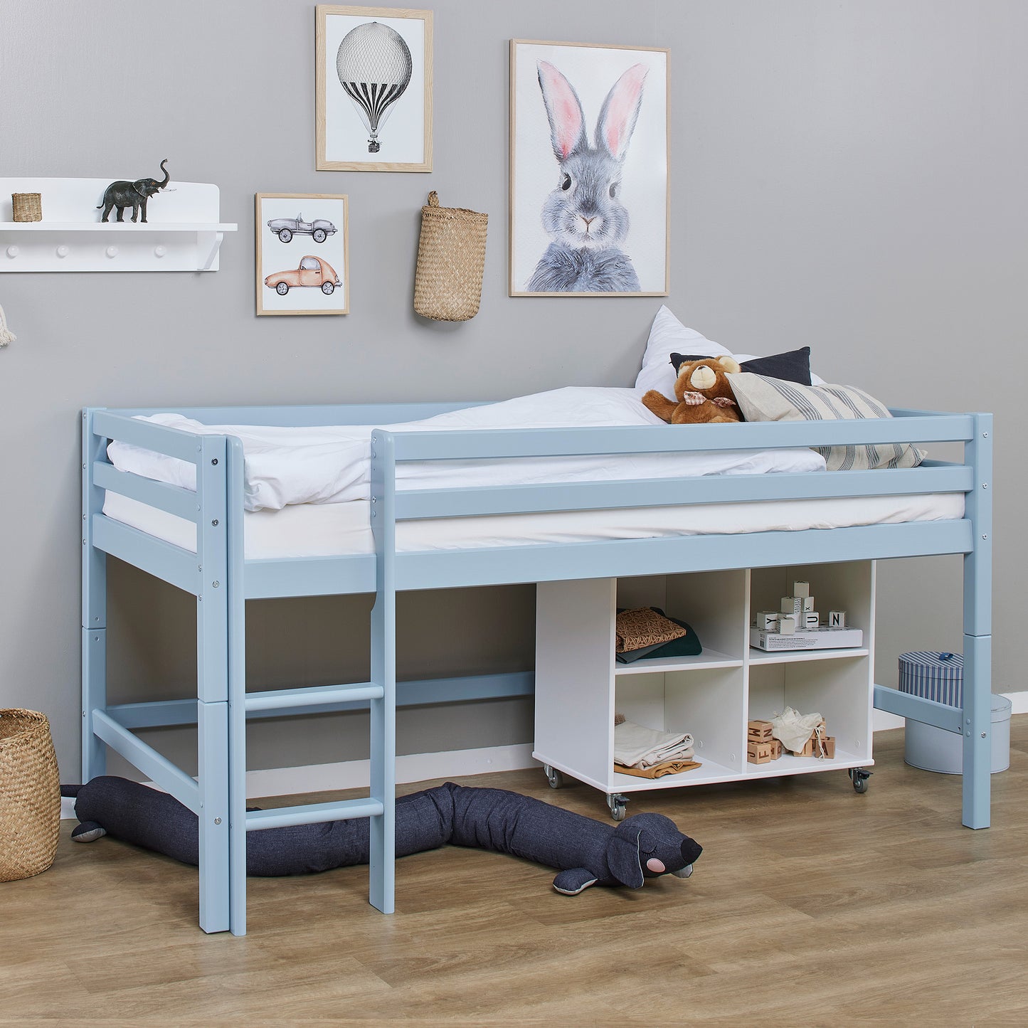 Hoppekids ECO Dream My Color half high bed