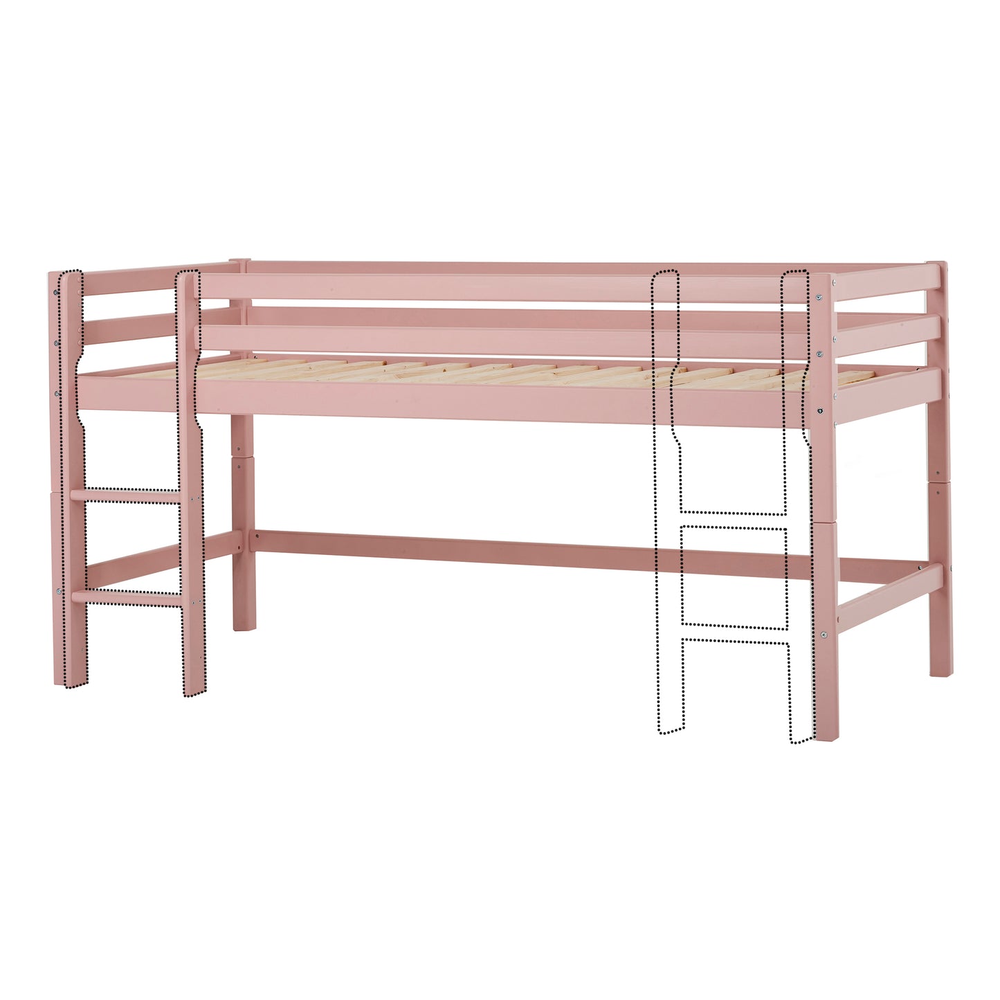 Hoppekids ECO Dream My Color half high bed