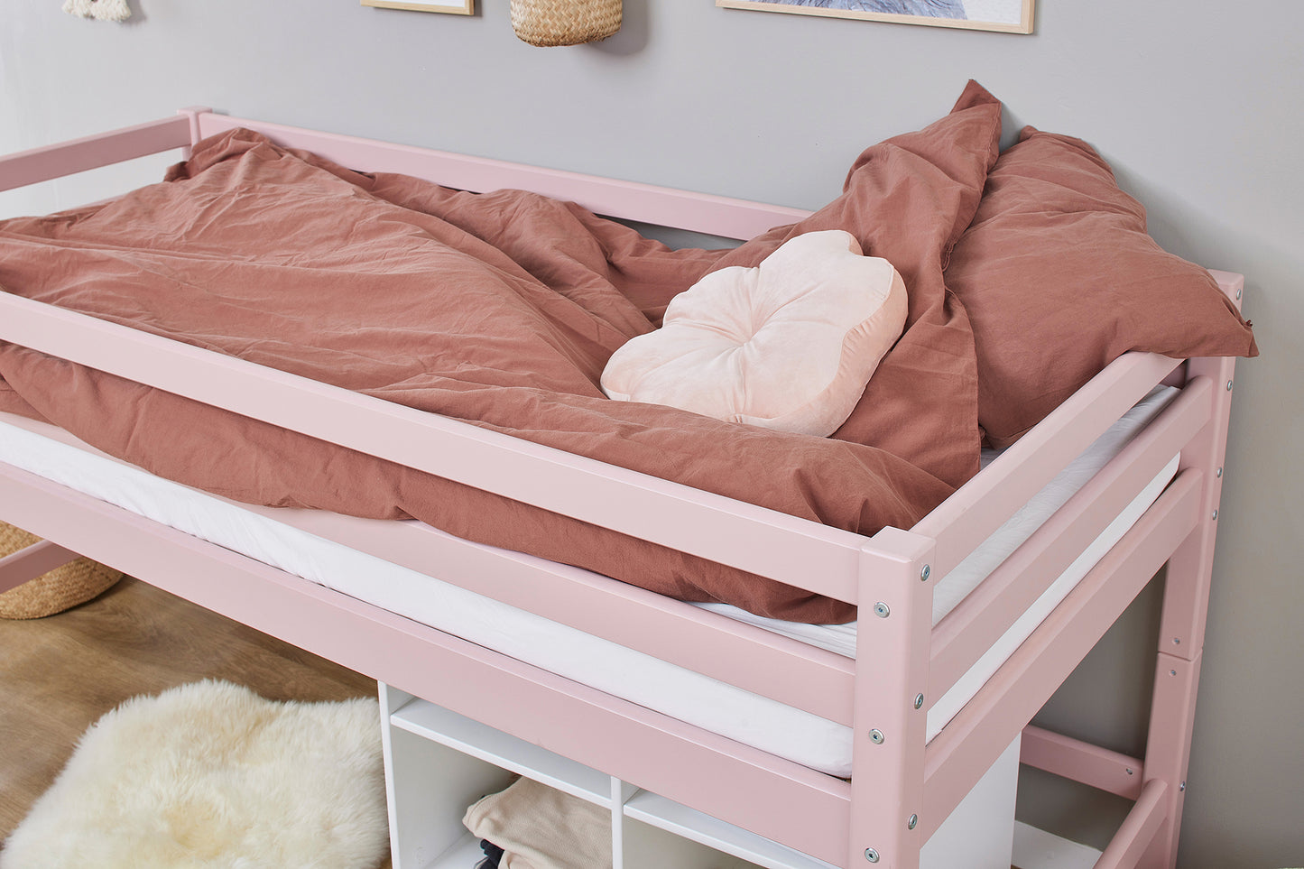 Hoppekids ECO Dream My Color half high bed