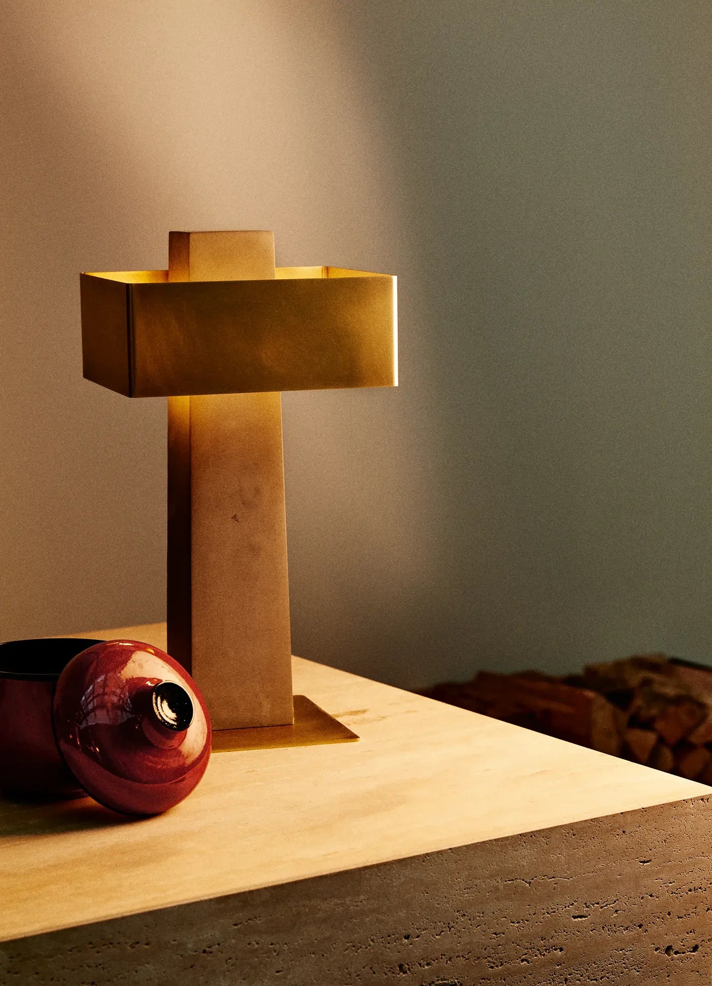 Collezione Cauvet Pi, Tau, Iota Lampada da Tavolo LED