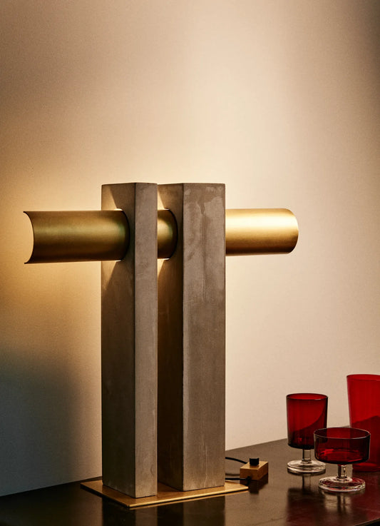 Collezione Cauvet Pi, Tau, Iota Lampada da Tavolo LED