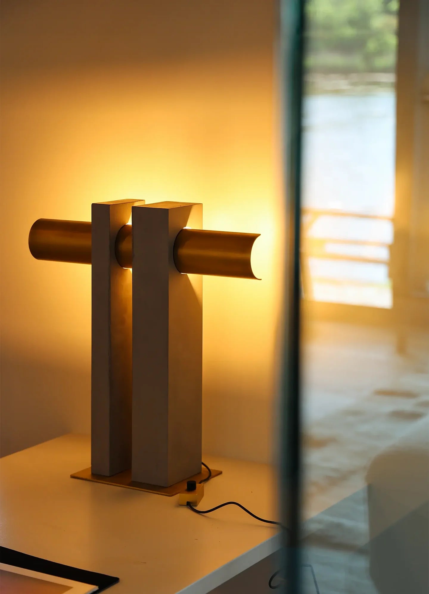 Collezione Cauvet Pi, Tau, Iota Lampada da Tavolo LED