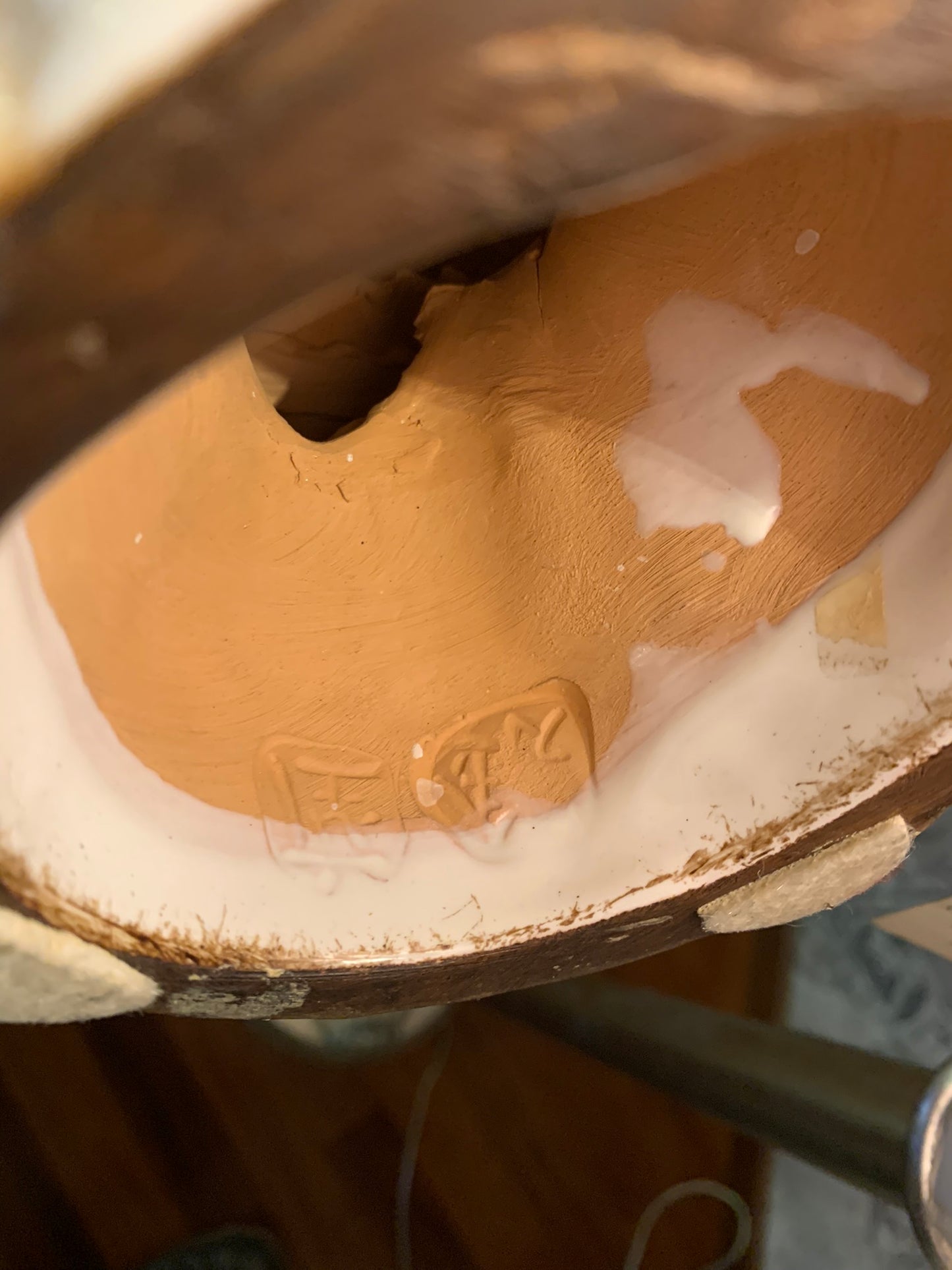 Vintage 1970s Chinese Ghinza Statues – Pair – White & Gold Oriental Figures – Collectible