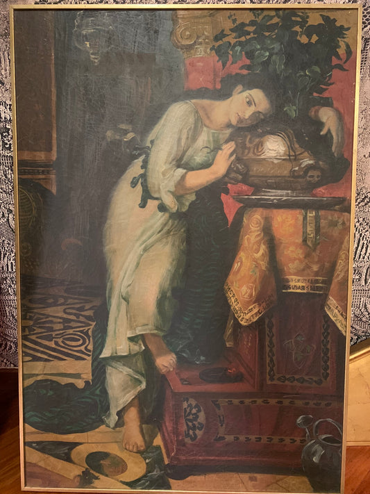 Quadro grande 67×100 cm – Riproduzione su tela con cornice