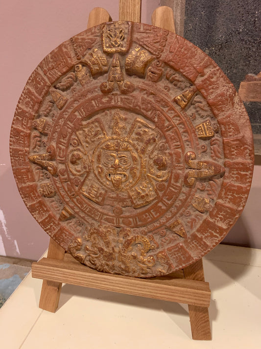 Calendario Maya Decorativo Vintage Ø 28 cm