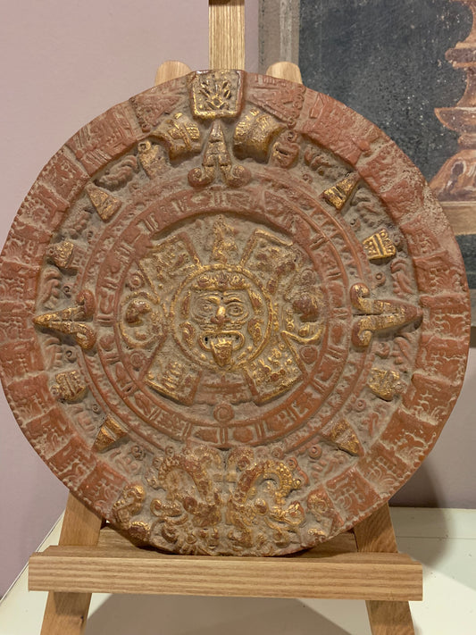 Calendario Maya Decorativo Vintage Ø 28 cm