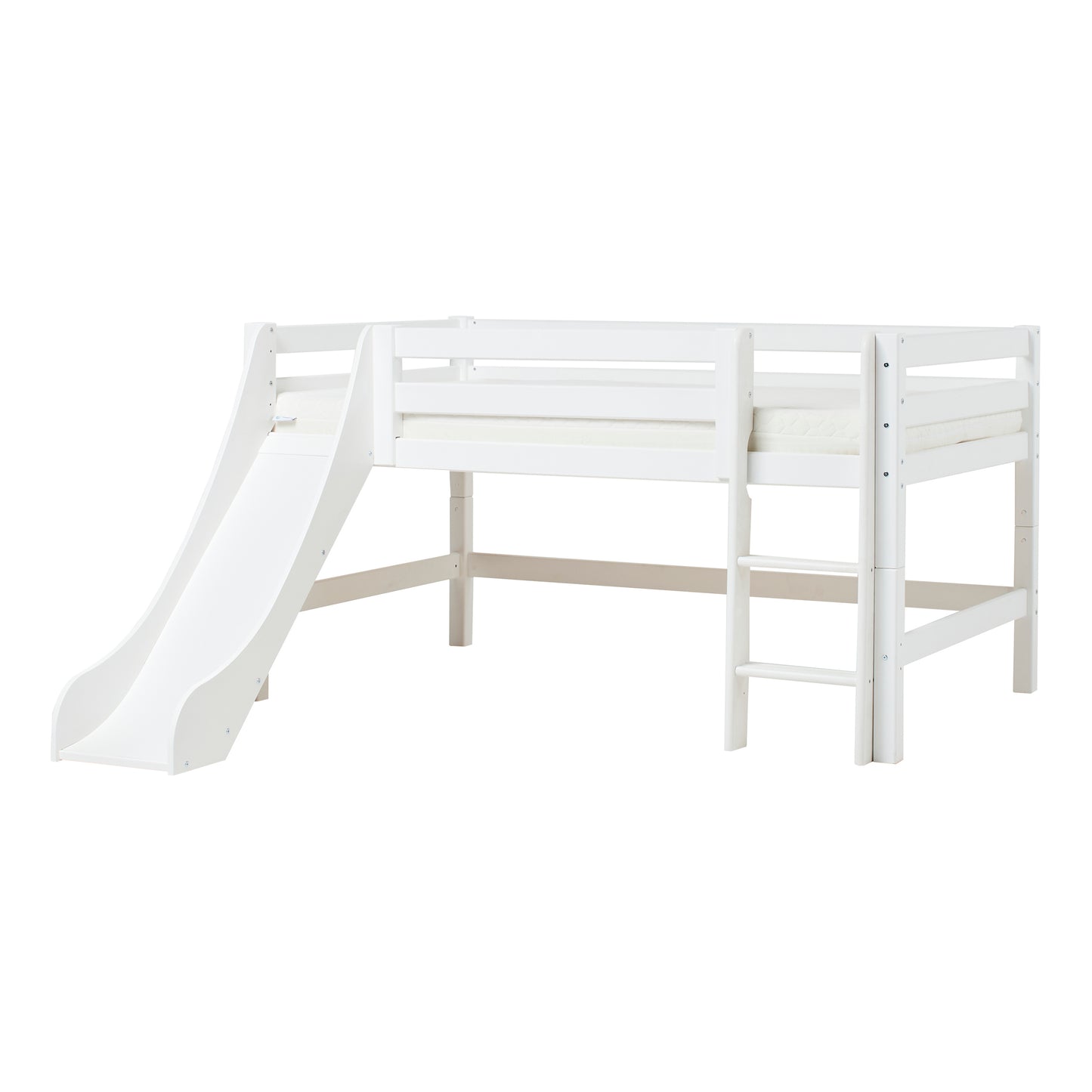 Hoppekids ECO Luxury half high bed with slide