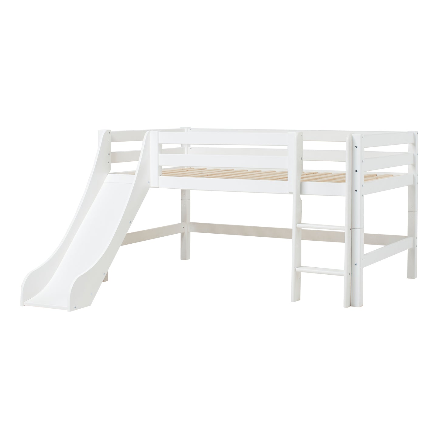 Hoppekids ECO Luxury half high bed with slide