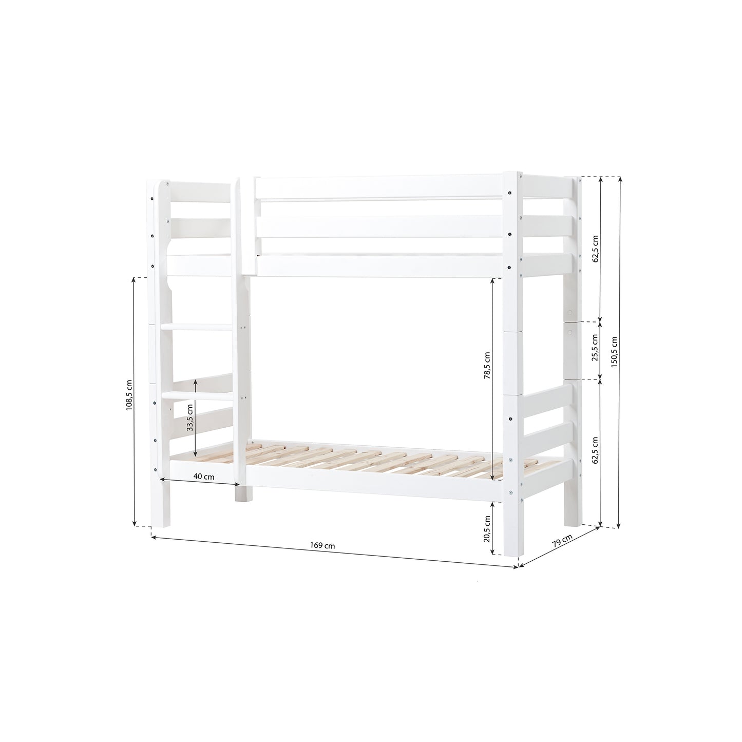 Hoppekids ECO Luxury Bunk bed