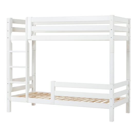 Hoppekids ECO Luxury high bunk bed with two bed rails, Flexible slat frame