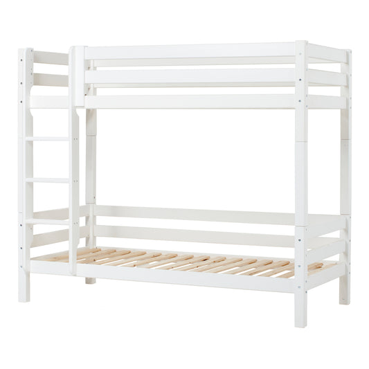 Hoppekids ECO Luxury high bunk bed with bed rail, Flexible slat frame