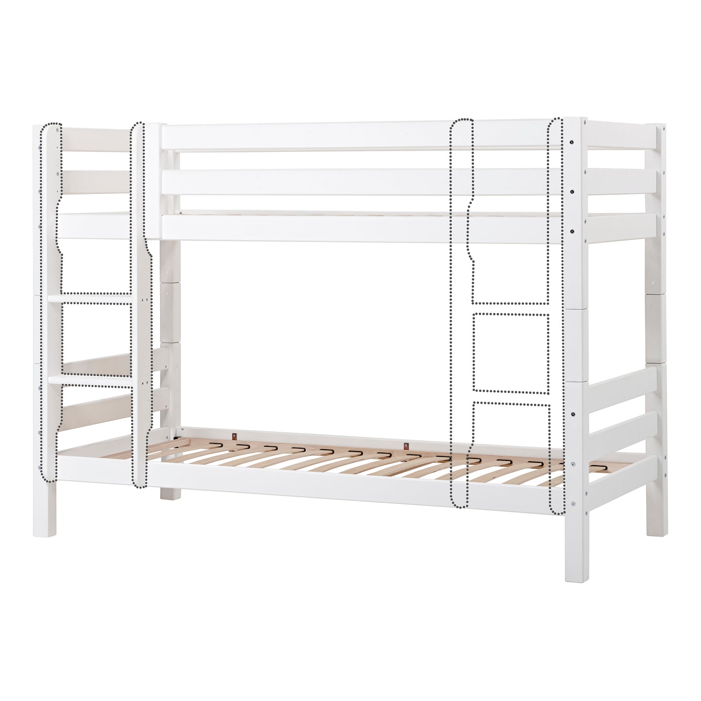 Hoppekids ECO Luxury Bunk bed Flexible slat frame