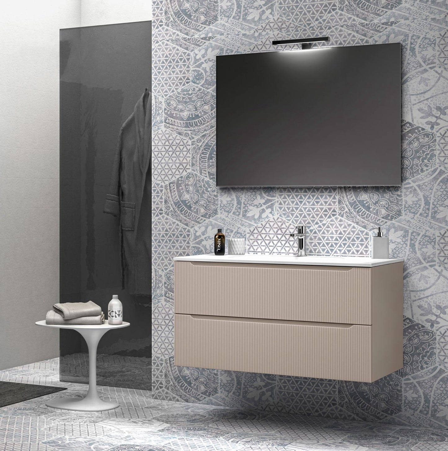 Mobile bagno con lavabo