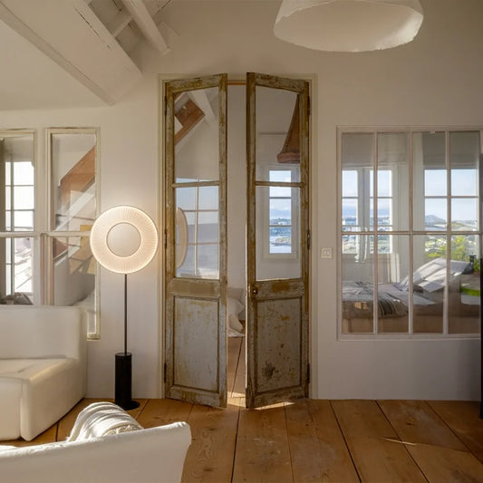 10 HEURES 10 Iris Totem Lampada da Terra LED