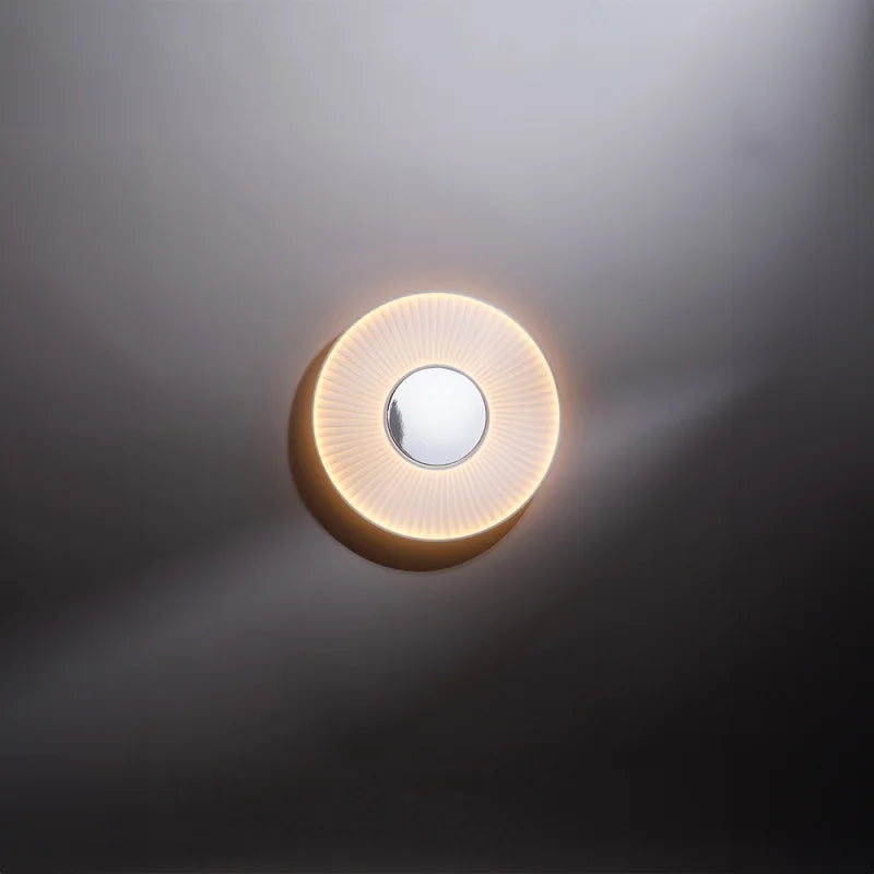 10 HEURES 10 Iris Lampada da Parete con Specchio LED