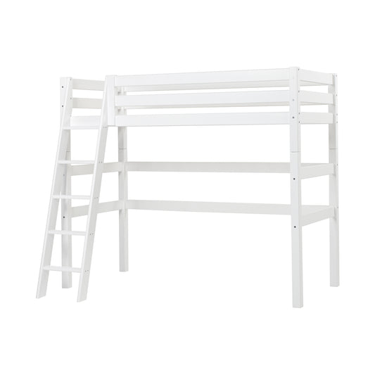 Hoppekids ECO Luxury High sleeper with slanted ladder, Flexible slat frame