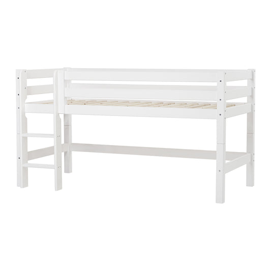 Hoppekids ECO Luxury half high bed with Flexible slat frame