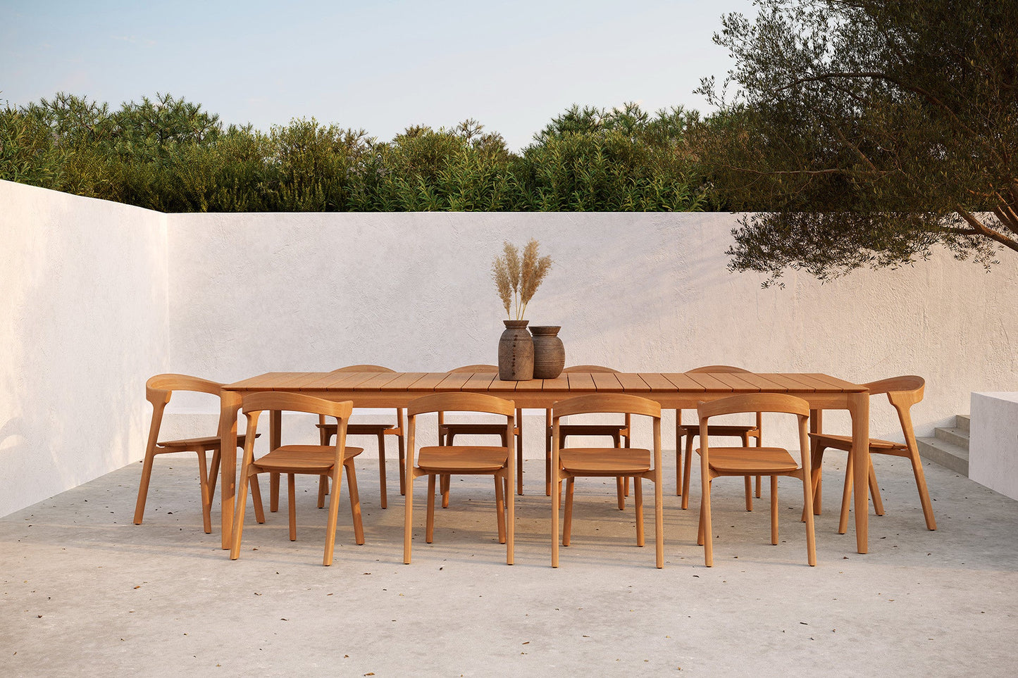 Bok Dining Table | Tavolo ETHNICRAFT Outdoor 162x80