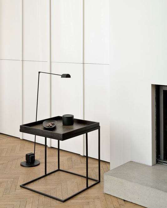 Tavolino vassoio quadrato - basso - verniciato (vassoi non inclusi) - ginardi arredamenti srl