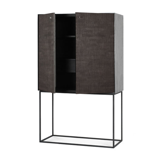 Credenza Grooves in Teck - 2 ante - 2 cassetti - verniciato - ginardi arredamenti srl