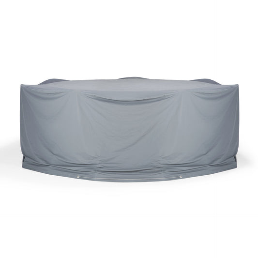 Cover impermeabile tavolo rotondo outdoor e fino a 7 sedie - ginardi arredamenti srl