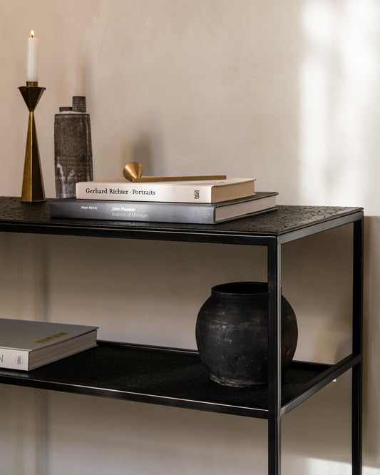 Consolle Pentagon - lava - whisky - ginardi arredamenti srl