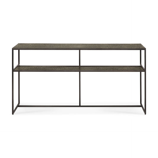 Consolle Pentagon - lava - whisky - ginardi arredamenti srl