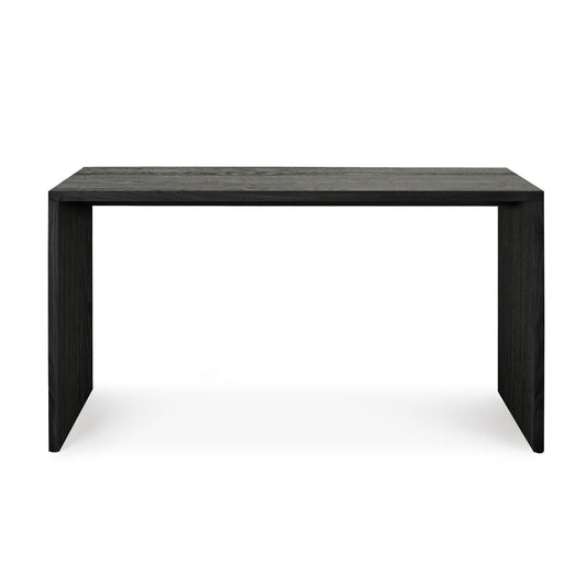 Scrivania U in Rovere - nero - verniciato - ginardi arredamenti srl