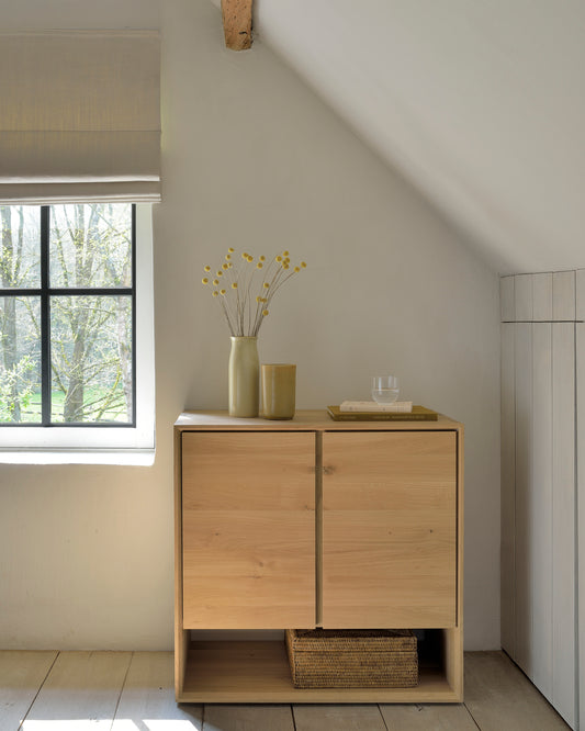 Credenza Nordic in Rovere - 2 ante - ginardi arredamenti srl