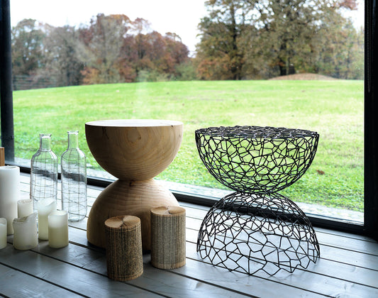 Riva 1920 | Sgabello in legno CLESSIDRA